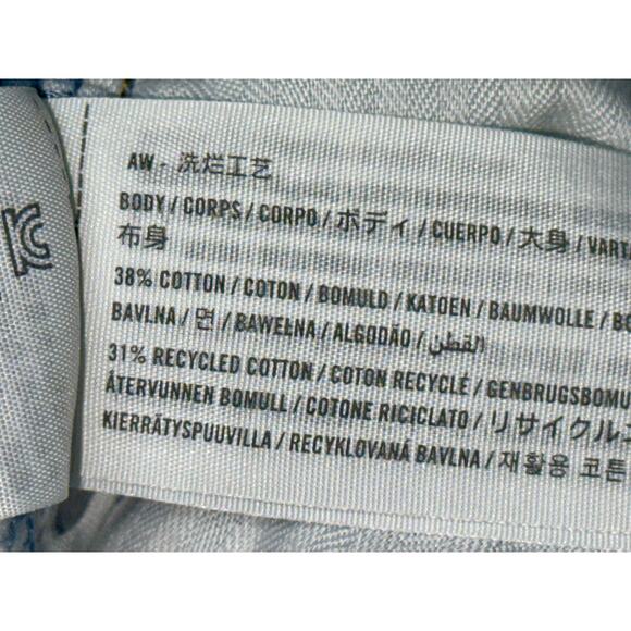 Abercrombie & Fitch The Loose Short High Rise Blue Denim Jean Shorts Size 23 000 - Picture 4 of 8